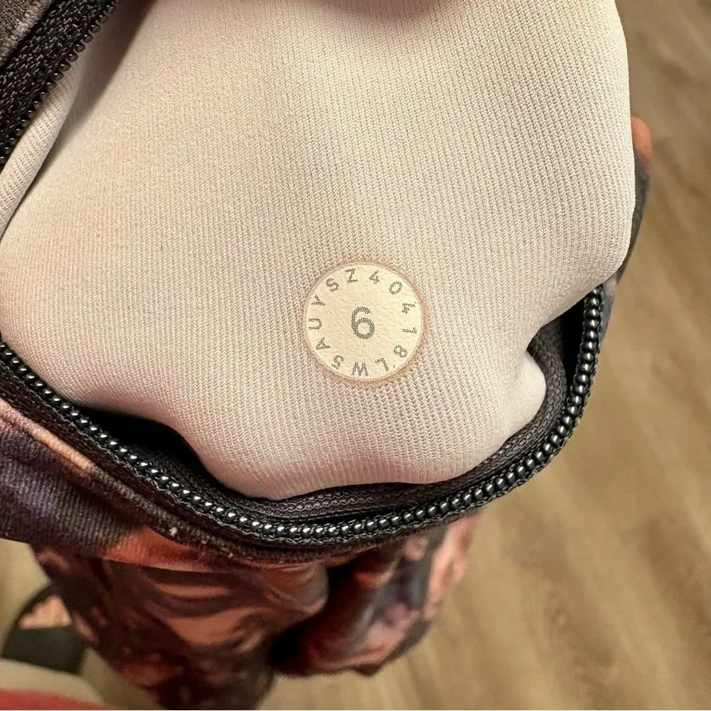 Lululemon Speed Up Tight Frost Rose Multi C3*